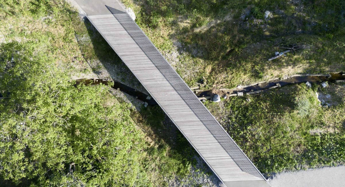 Fuß- und Fahrradbrücke